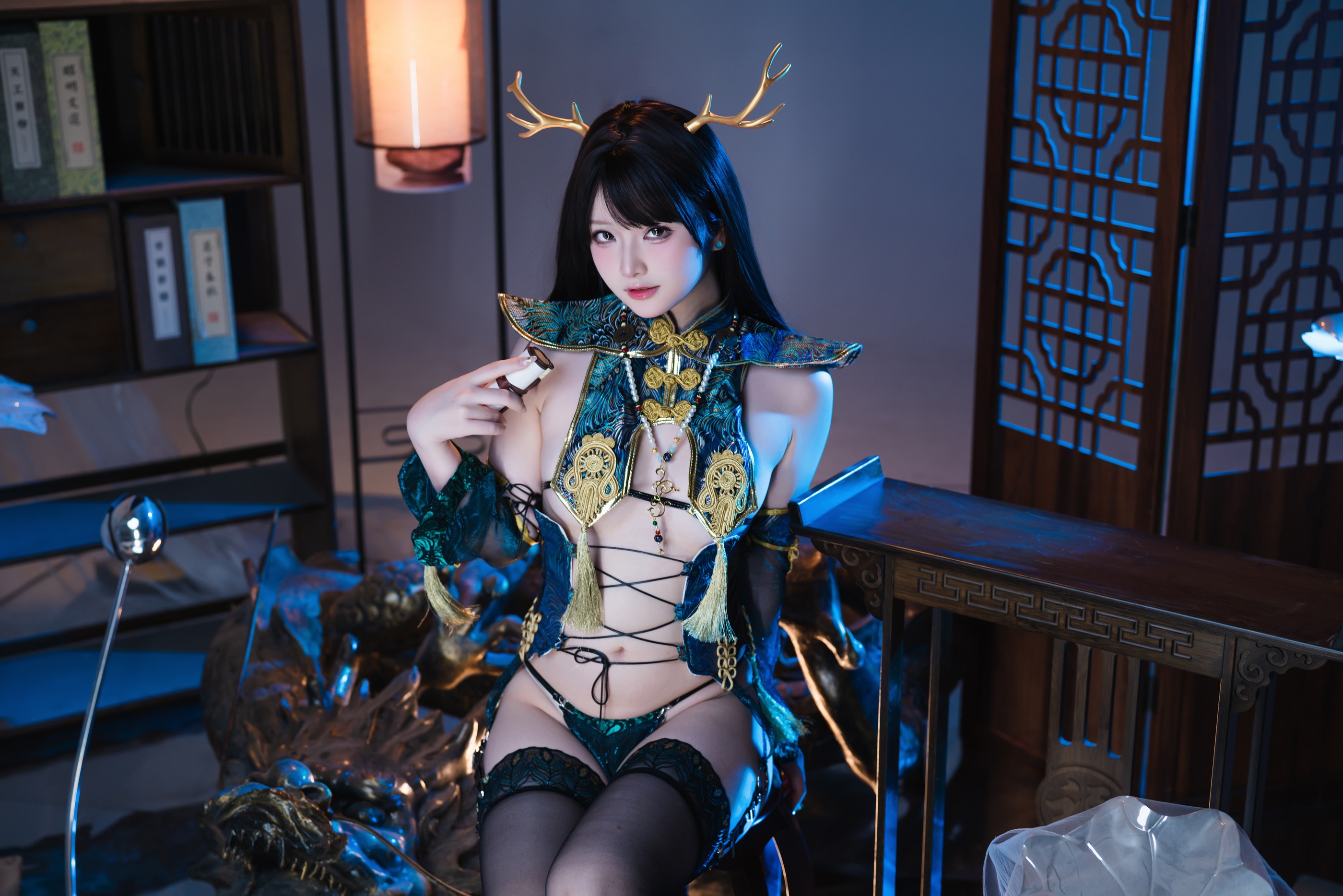 图片[1]-屿鱼 – NO.030 珑 心[50P]-XikXak